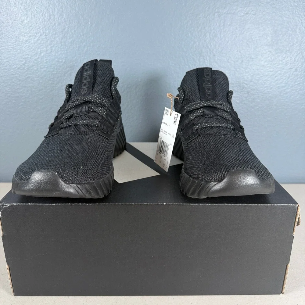 Adidas Kaptir 3.0‎ Mens Running Shoes Triple Black IF7316 Sportswear Sneakers 7